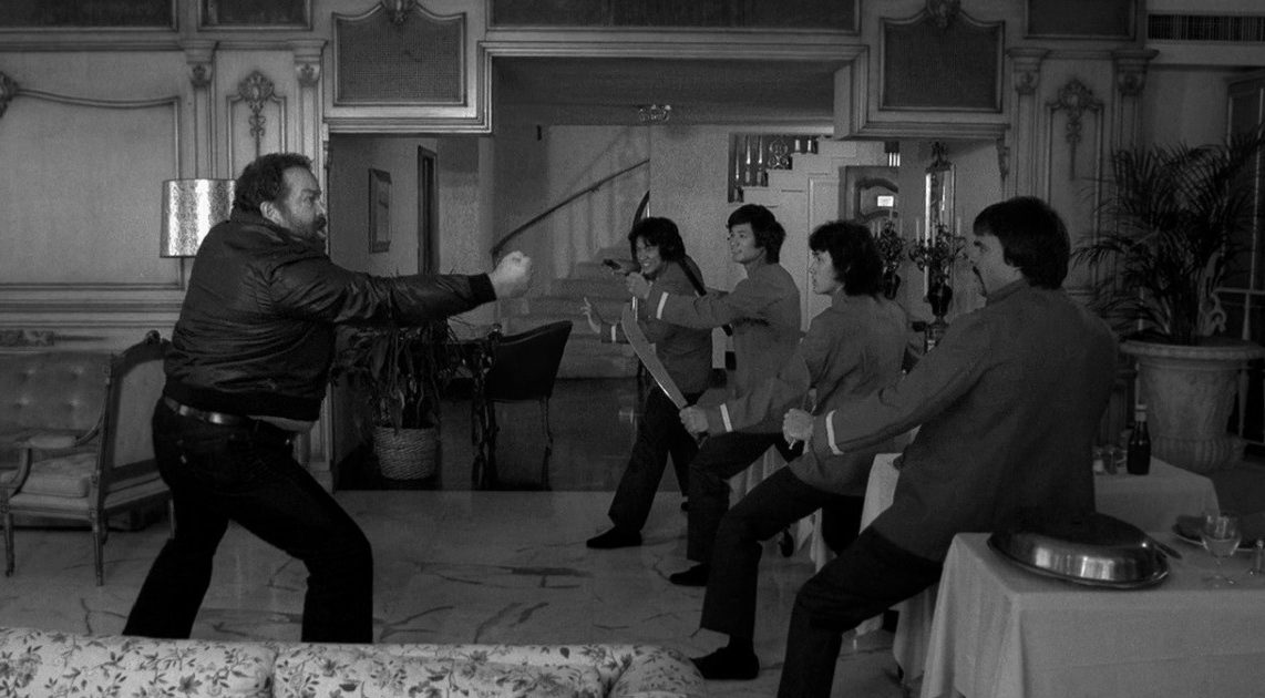 Harcosok egy kungfu-filmjelenetből